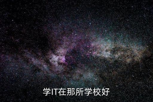 学IT在那所学校好