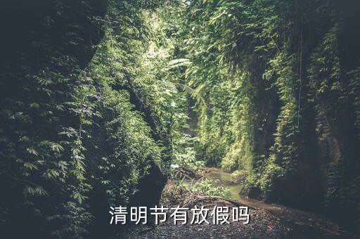 清明节有放假吗