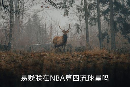 易贱联在NBA算四流球星吗