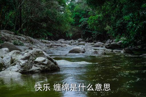 快乐 缠绵是什么意思