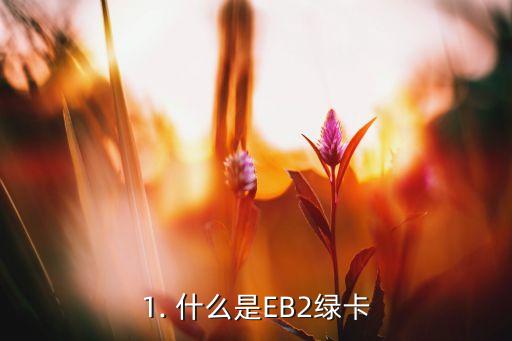 1. 什么是EB2绿卡