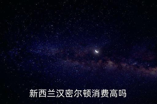 新西兰汉密尔顿消费高吗