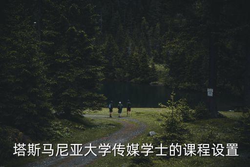  塔斯马尼亚大学传媒学士的课程设置