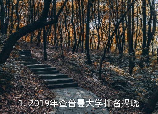 1. 2019年查普曼大学排名揭晓