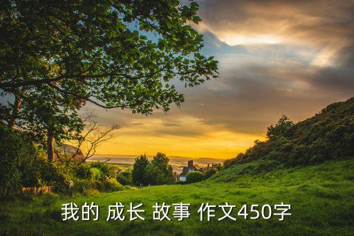 我的 成长 故事 作文450字